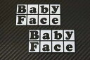 BABYFACE ベビーフェイス ステッカー