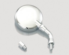 KITACO キタコ 丸ミニミラー ミラー ハンドル カラー：メッキ