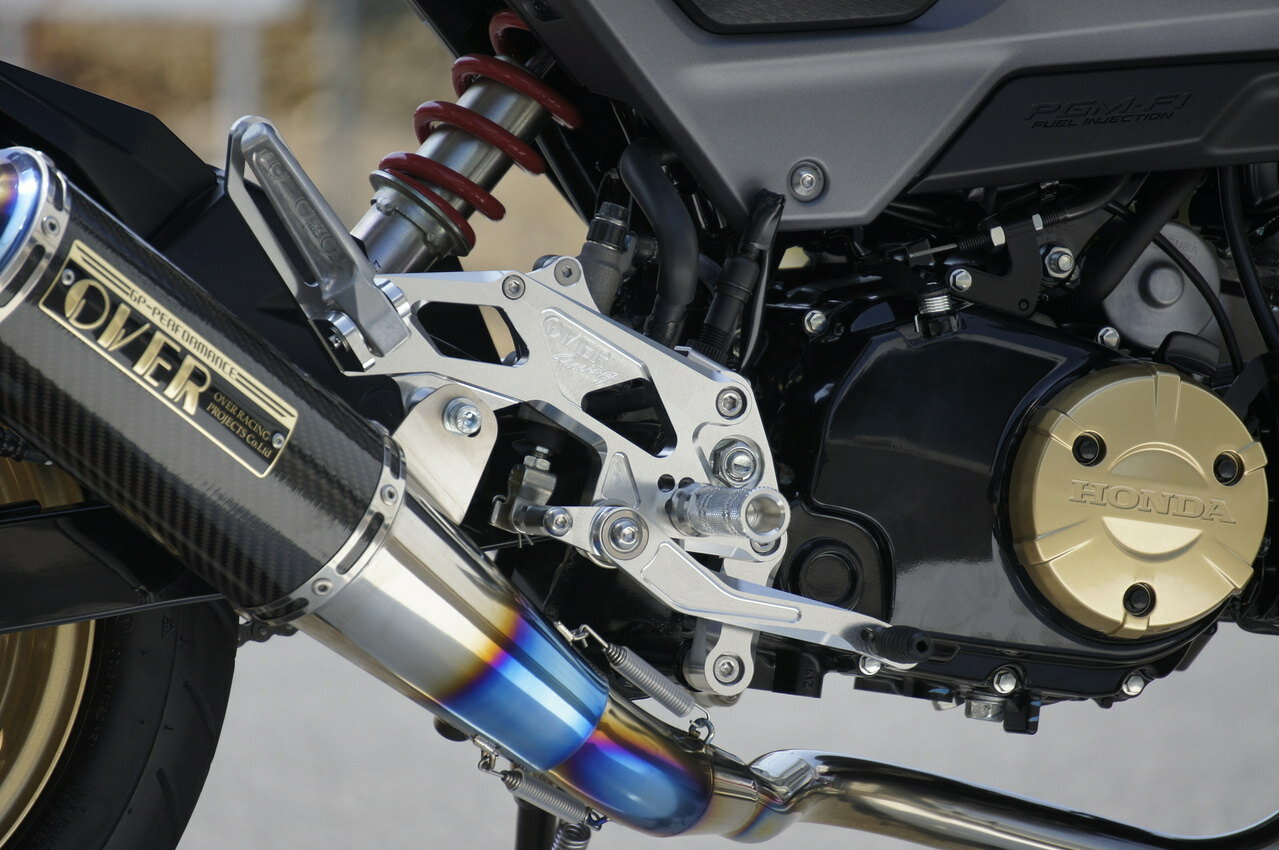 OVER ���������� �Хå����ƥå� 4�ݥ������ ����ǥ��� GROM HONDA �ۥ�� ���ƥå� ­��� ���顼���֥�å�����ޥ��Ȼž夲