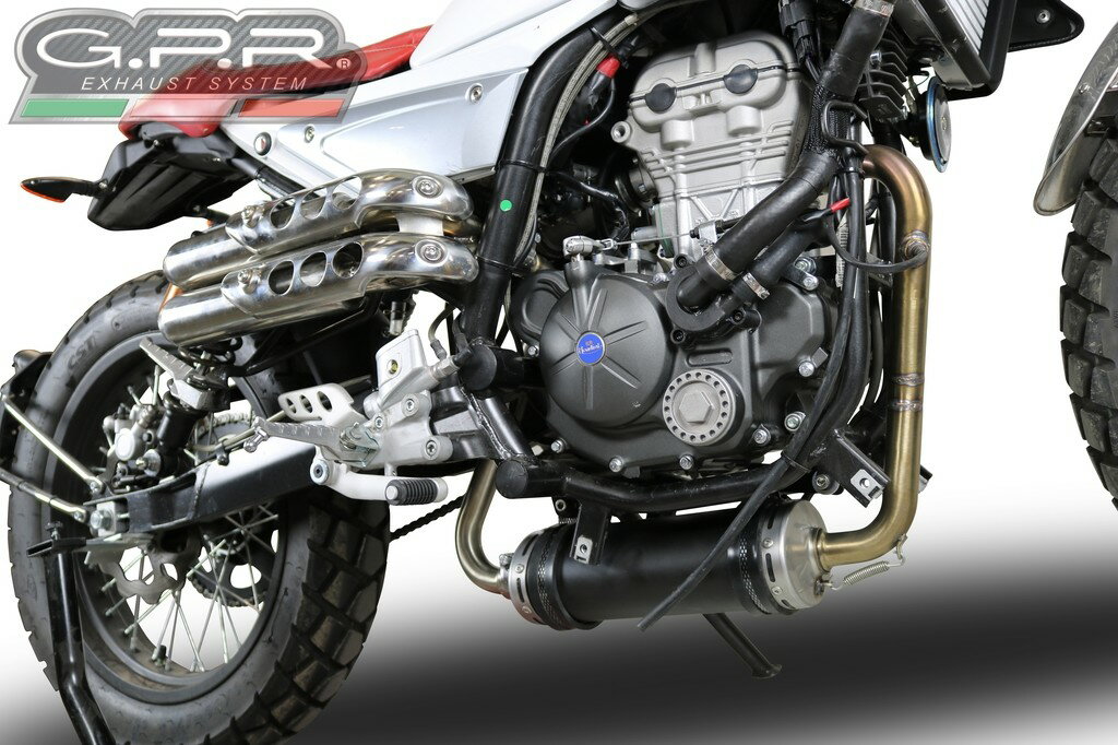 GPR ジーピーアール DECAT PIPE MANIFOLD HPS 125 Mondial モンディアル マフラー