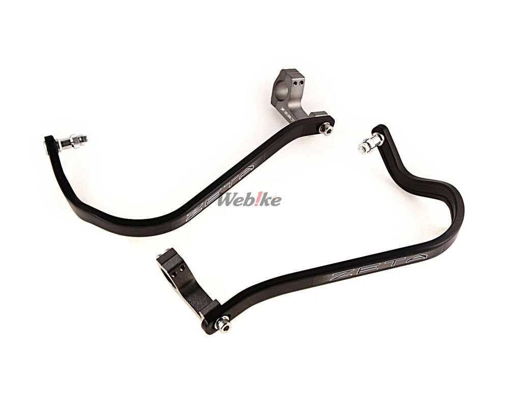 ZETA ジータ アーマーハンドガード ベンド Uクランプ ハンドガード・ナックルガード ハンドル周辺パーツ ハンドル