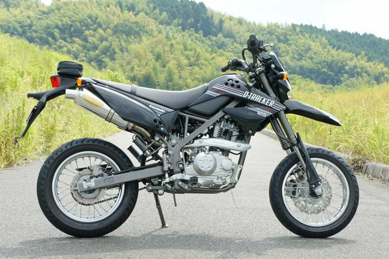 Other - 月木レーシング ツキギレーシング TRエキゾーストシステム スリップオン チタンサイレンサー Φ100×300 Dトラッカー125 KAWASAKI カワサキ スリップオンマフラー マフラー
