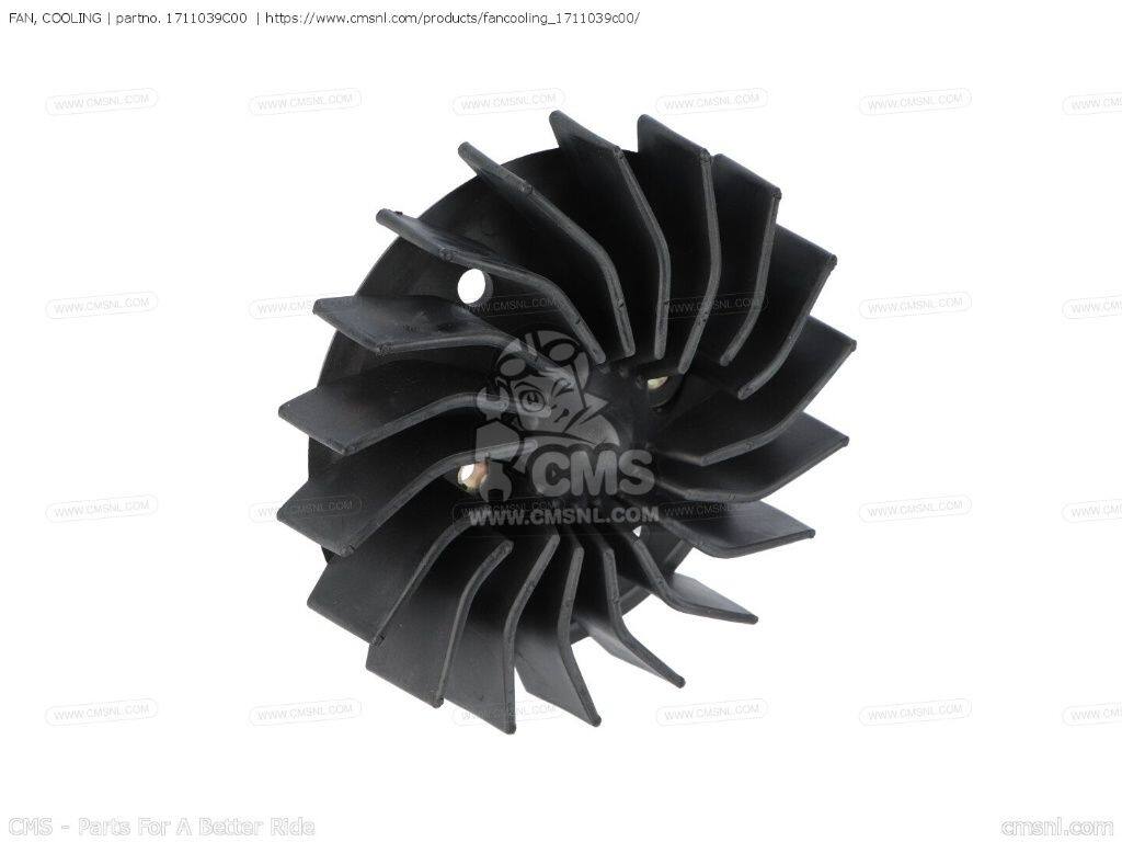 CMS シーエムエス (17110-37B00) FAN， COOLING［1711039C00］ AD50 AD50W AD50WF ...