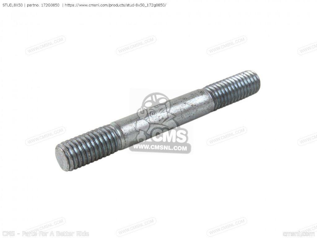 CMS シーエムエス (172BA0850) STUD，8X50［172G0850］ KZ400 KZ400D KZ400D3 KZ400D4 KZ400S SPECIAL KZ400S2 KZ400S3 W1 W1SS W2SS COMMANDER W2TT KAWASAKI カワサキ スタッドボルト エンジンパーツ エンジン