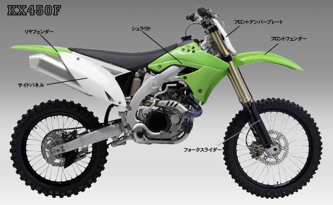 UFO ユーフォー フロントナンバープレート KX250 KX250F KX450 KX450F KAWASAKI カワサキ ゼッケンプレート・ゼッケンベース 外装