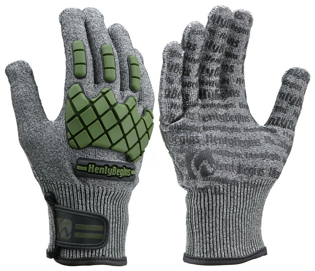 HenlyBegins ヘンリービギンズ HBG-060 耐切創グローブ オールシーズングローブ グローブ アパレル(2.0)