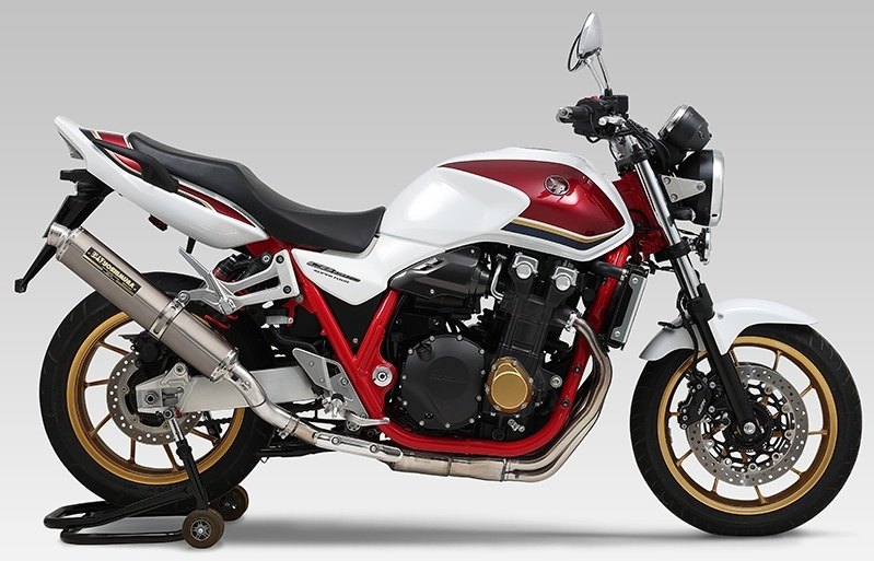 YOSHIMURA ヨシムラ スリップオン サイクロン LEPTOS EXPORT SPEC 政府認証 CB1300SF CB1300SB HONDA ホンダ HONDA ホンダ サイレンサータイプ：ST(チタンカバー) 2