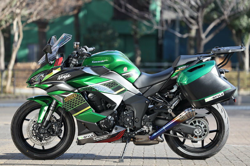 SP忠男 スペシャルパーツ忠男 POWER BOX(パワーボックス) TWO TAIL(ツーテール) 2本出し スリップオンマフラー Ninja1000SX KAWASAKI カワサキ