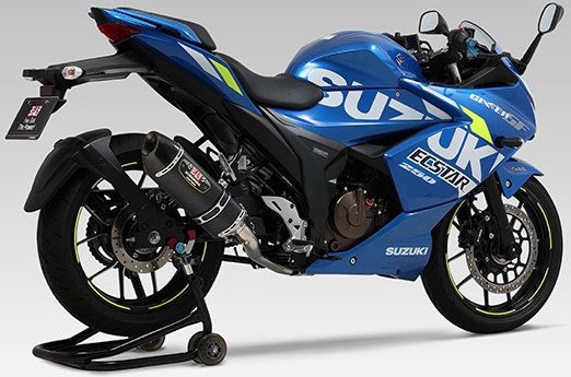 YOSHIMURA ヨシムラ 機械曲 R-77Sサイクロン カーボンエンド EXPORT SPEC 政府認証 GIXXER 250 GIXXER SF250 SUZUKI スズキ SUZUKI スズキ SUZUKI スズキ SUZUKI スズキ タイプ：SMC(メタルマジックカバー／カーボンエンド)