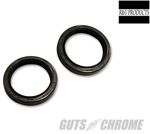 R&U PRODUCTS R&Uプロダクツ 33.4mmフォークシールセット HARLEY-DAVIDSON ハーレーダビッドソン フォークオイルシール サスペンション 足回り