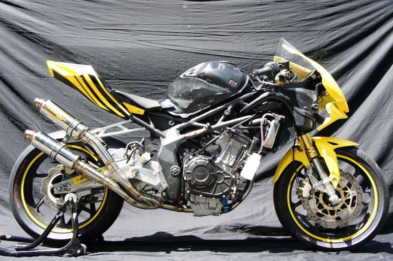 月木レーシング ツキギレーシング TRエキゾーストシステム ステンレスショートサイレンサー CBR250RR HONDA ホンダ フルエキゾーストマフラー マフラー