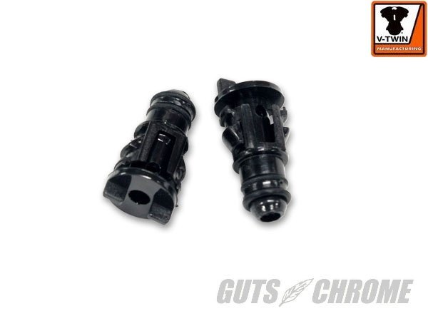 GUTS CHROME ガッツクローム オイルラインリテーナー ソフテイル HARLEY-DAVIDSON ハーレーダビッドソン オイルクーラーフィッティング・アダプター 冷却関連 エンジン