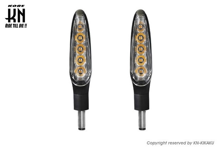 4型 前期後期用 KOSO製LEDフロントポジ付きLEDウィンカー 【公式通販】