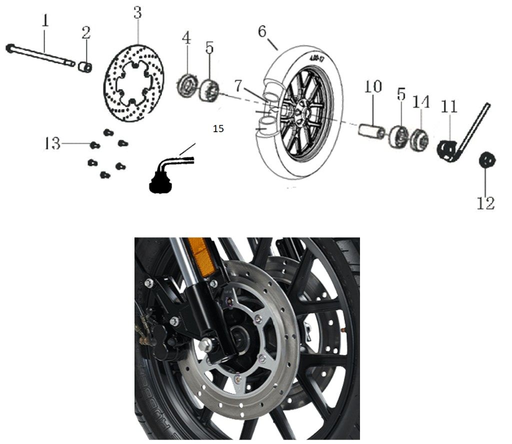 GPX純正部品 ジーピーエックス純正部品 Inner hexagonal step screw M8 Legend250Twin GPX GPX