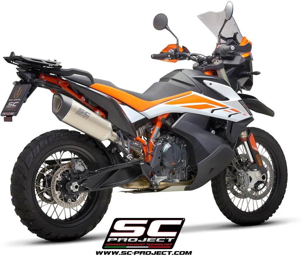 SC-PROJECT SCプロジェクト SC1-R スリップオンサイレンサー【公道走行可】 790 ADVENTURE 890 KTM スリップオンマフラー マフラー