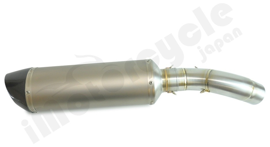 SC-PROJECT SCプロジェクト オーバルスリップオンサイレンサー MONSTER1100EVO DUCATI ドゥカティ スリップオンマフラー マフラー サイレンサータイプ：チタンサイレンサー (カーボン製テイルエンドカバー付き)