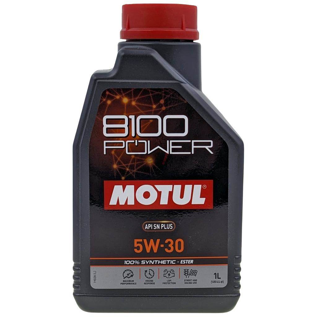 MOTUL モチュール 8100 POWER(パワー)【四輪用】【5W-30】【4サイクルオイル】 4サイクルオイル オイル