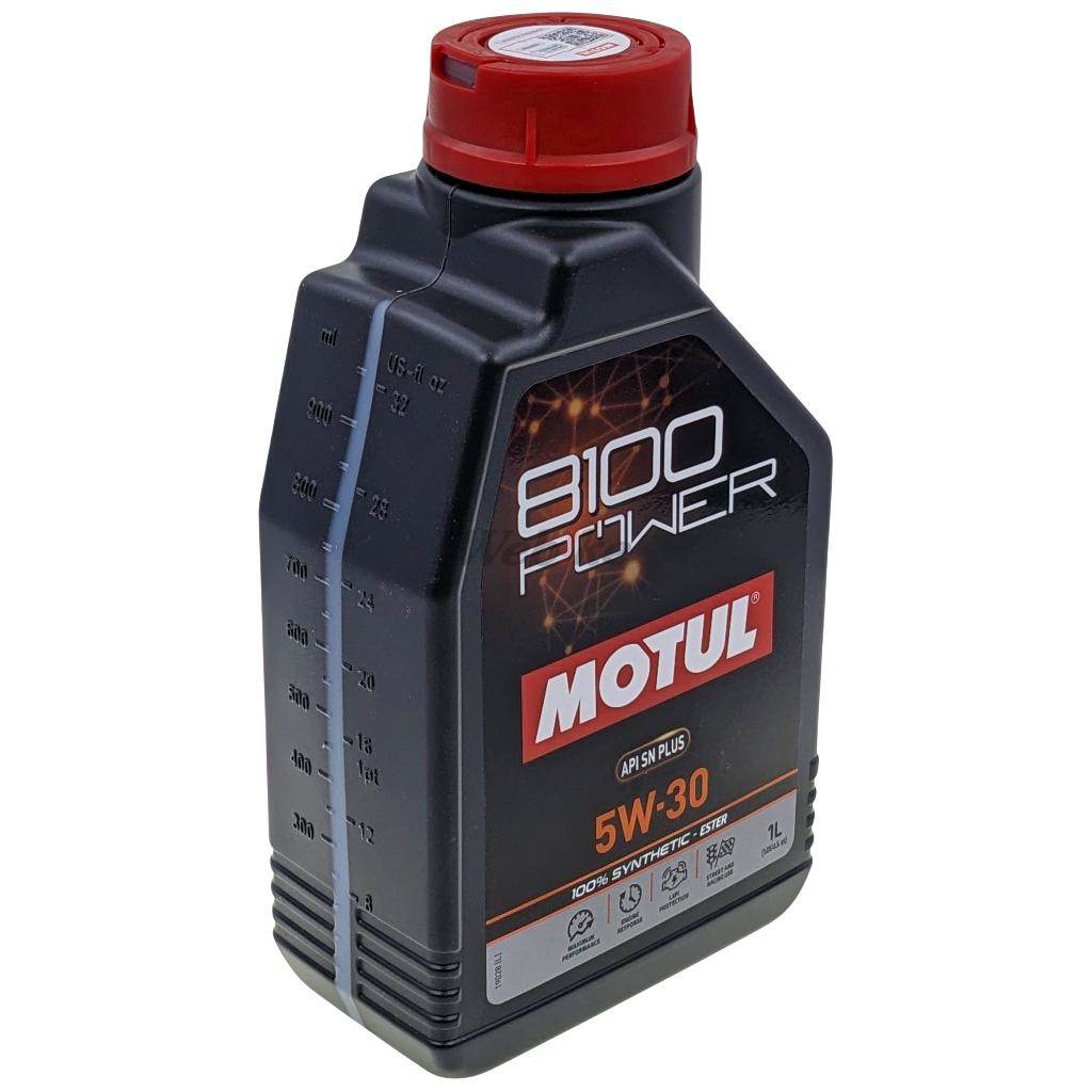 MOTUL ����塼�� 8100 POWER(�ѥ)�ڻ����ѡۡ�5W-30�ۡ�4�������륪����� 4�������륪���� ������