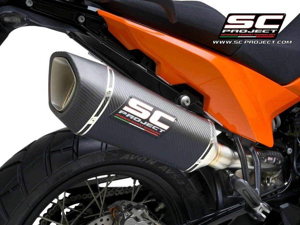 SC-PROJECT SCプロジェクト SC1-R スリップオンサイレンサー【公道走行可】 890 SMT KTM スリップオンマフラー マフラー