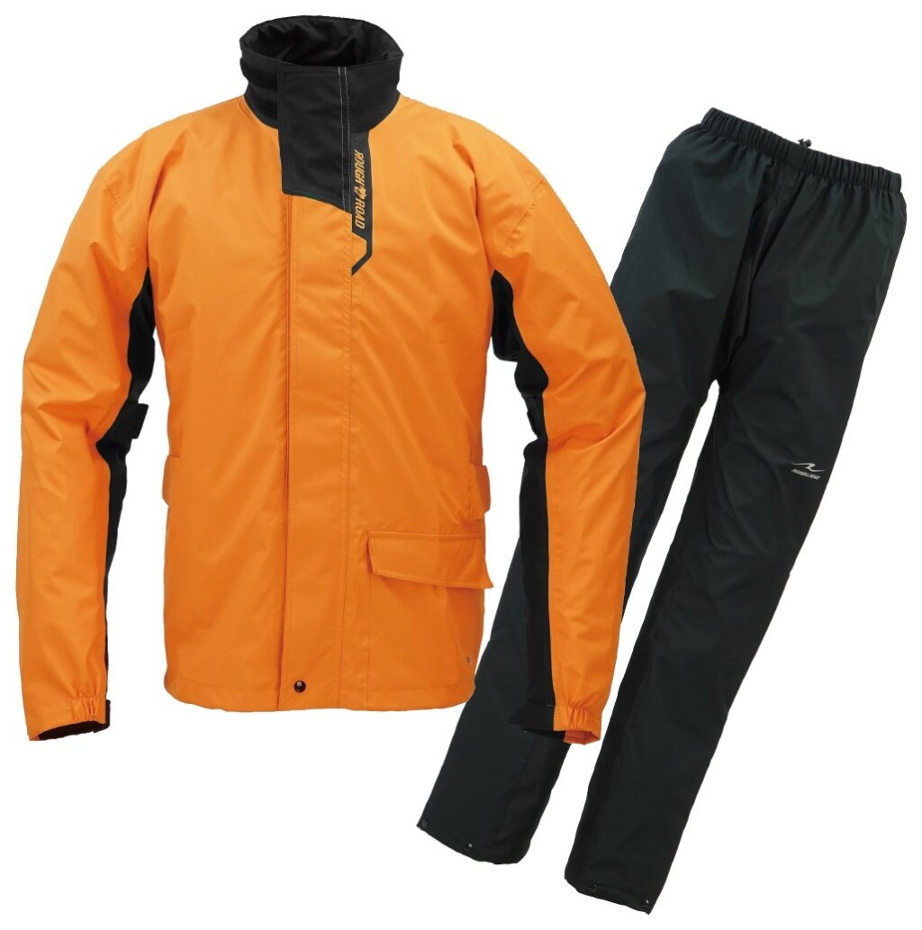 ROUGH＆ROAD ラフ＆ロード デュアルテックス3レイヤーBIBレインスーツ レインウェア アパレル