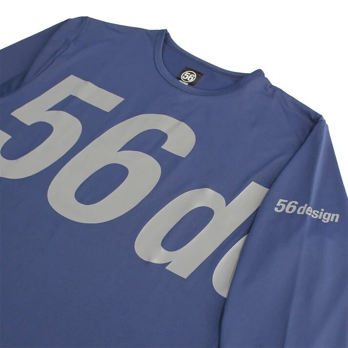 56design 56デザイン TRIMMING COOL Long Sleeve Tee Tシャツ アパレル