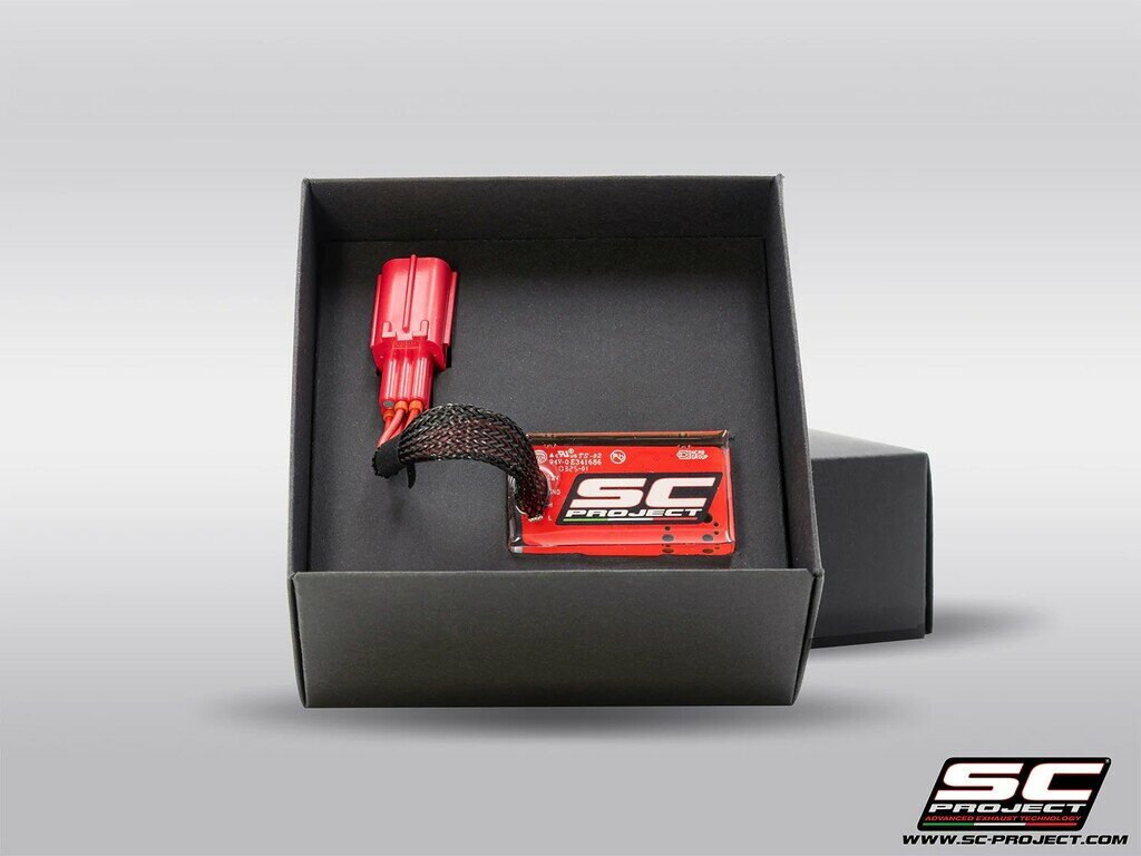 SC-PROJECT SCプロジェクト キャタライザーキャンセル専用ECRデバイス STREET TRIPLE 765 RS R TRIUMPH トライアンフ その他マフラーオプション・補修部品 マフラー