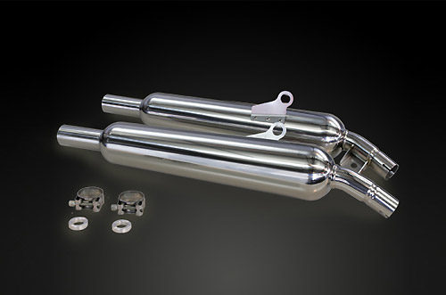 AELLA アエラ スリップオンサイレンサー BONNEVILLE T100 ボンネビル [SMTTJ9107]H.11年排出ガス規制車両 TRIUMPH トライアンフ スリップオンマフラー マフラー