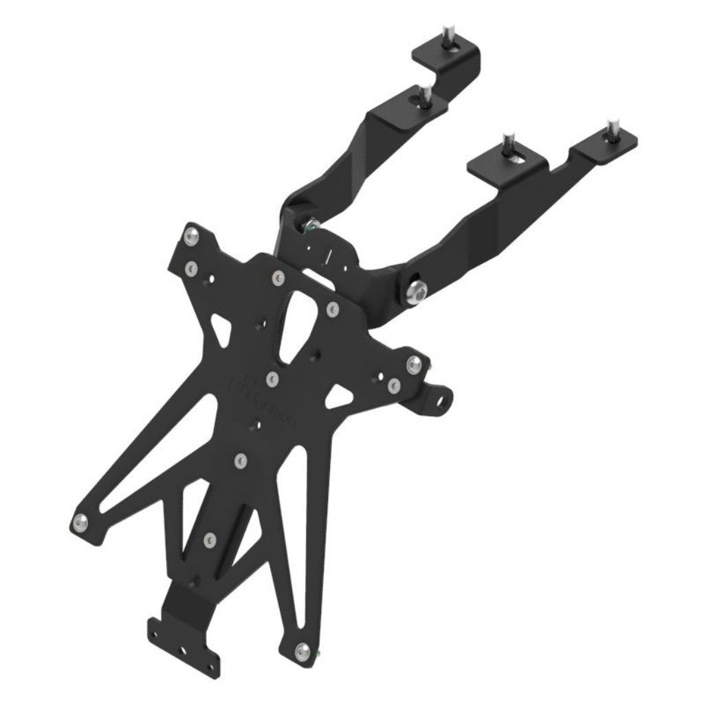 LighTech ライテック アジャスタブル ナンバー プレート ホルダー GSR750 SUZUKI スズキ フェンダーレ..