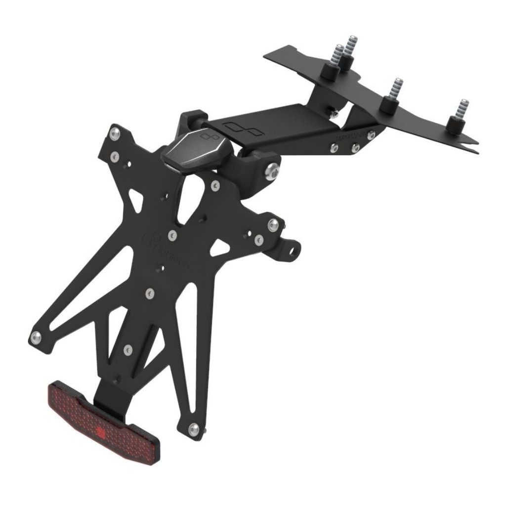 LighTech ライテック アジャスタブル ナンバー プレート ホルダー GSX-250R SUZUKI スズキ フェンダー..