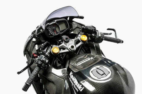A-TECH エーテック ブレーキレバーガード レバーガード ハンドル バーエンドタイプ：KAWASAKI車用 / タイプ：ドライカーボンケプラーDCK 3