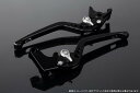SPEEDRA スピードラ アジャストレバー 3Dロング スクランブラー デザートスレッド モンスター797 モンスター821 DUCATI ドゥカティ ブレーキレバー ハンドル周辺パーツ ハンドル レバー本体カラー:マットブラック / アジャスターカラー:マットシルバー