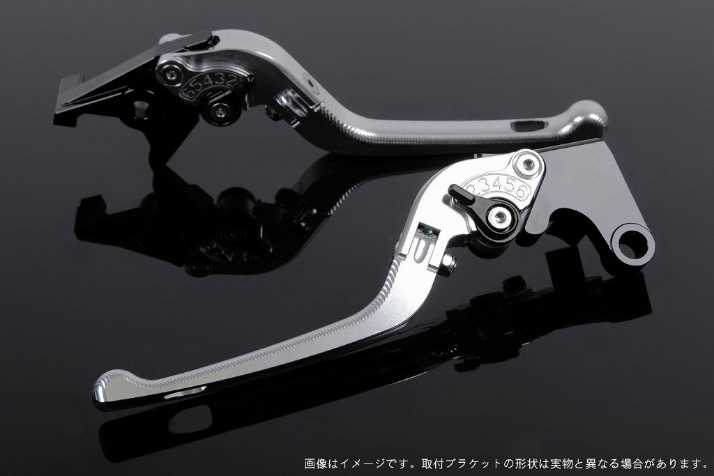 SPEEDRA スピードラ アジャストレバー 3D可倒式 PCX125 PCX160 ADV150 ADV160 HONDA ホンダ ブレーキレバー ハンドル周辺パーツ ハンドル レバー本体カラー：シルバー / アジャスターカラー：ブラック