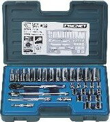SIGNET シグネット 3／8DR ソケットレンチセット MM 33PC セット工具