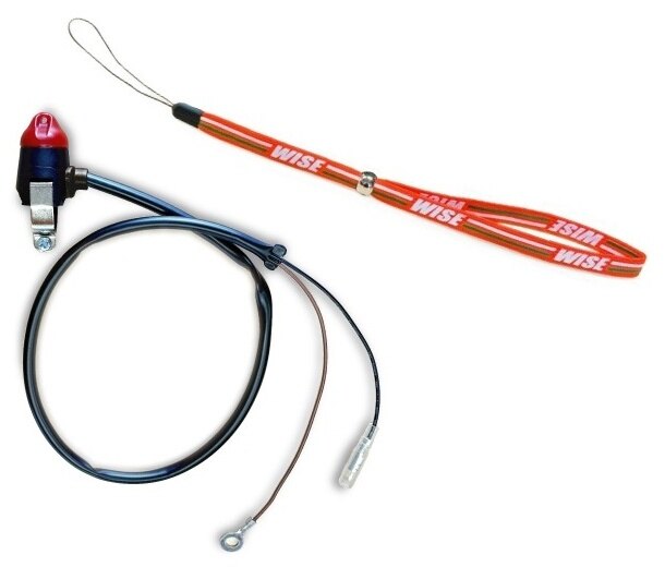Wise Moto Sports ワイズモトスポーツ マグネットキルスイッチ TR キルスイッチ スイッチ・ハーネス関係 電装系 タイプ：スイッチ＋Wiseストラップ