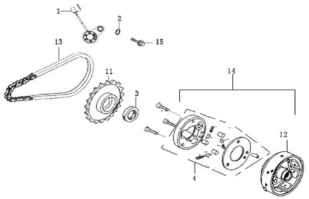 GPX純正部品 ジーピーエックス純正部品 O-ring、 lower rocker arm Legend250Twin GPX GPX