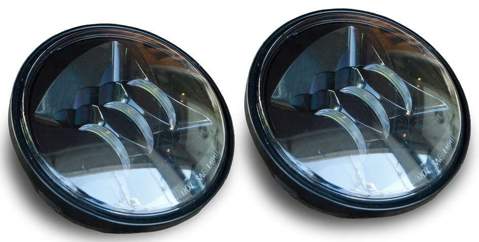 TERADA MOTORS テラダモータース 4.5インチ LEDフォグランプ HARLEY-DAVIDSON ハー...
