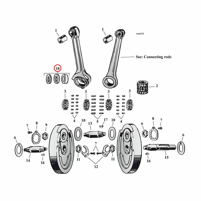 MCS エムシーエス コネクティングロッド レースセット【CONNECTING ROD RACE SET】 29-73 45' SVNU HARLEY-DAVIDSON ハーレーダビッドソン コンロッド エンジンパーツ エンジン