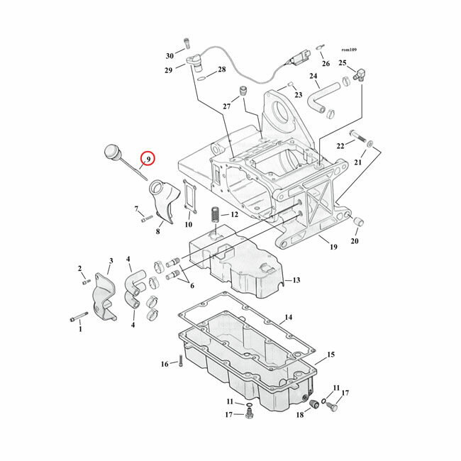 MCS GV[GX IC^NtB[vO fBvXeBbNtyOIL TANK FILL PLUG WITH DIPSTICKz 99-06 TOURING (NU)