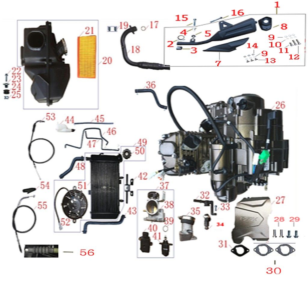 GPX純正部品 ジーピーエックス純正部品 COLLAR 6×12 Demon GR200R GPX GPX