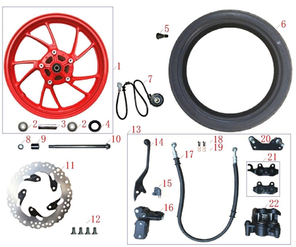 GPX純正部品 ジーピーエックス純正部品 AXIS M15×262 Demon GR200R GPX GPX