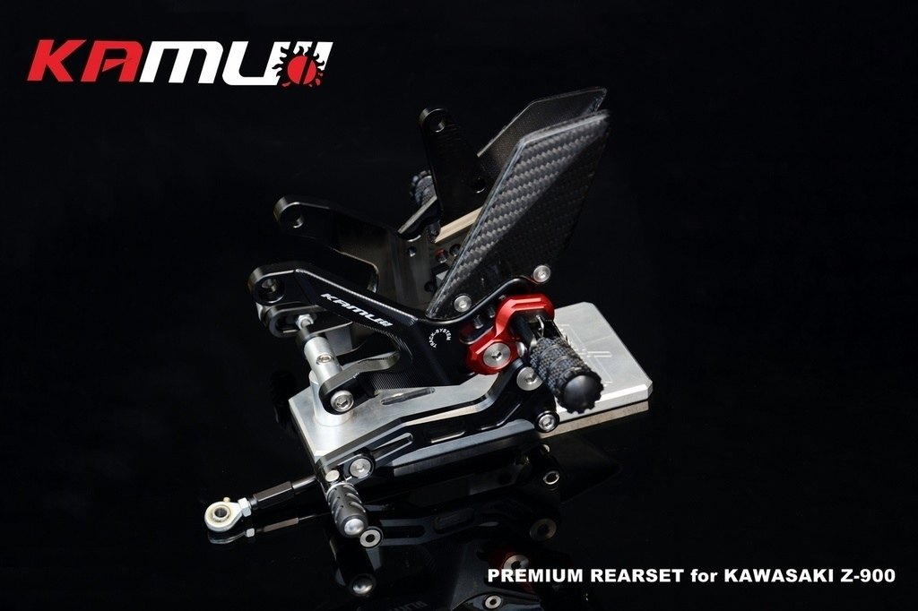 KAMUI カムイ Premium Rearset Z900 2017- KAWASAKI カワサキ バックステップ ステップ 足回り