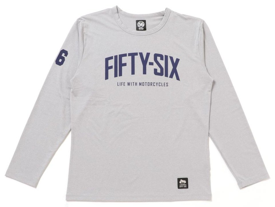 56design 56デザイン XYLITOL COOL＆DRY FIFTY-SIX LONG T-SHIRT KF キシリトール クール＆ドライ フィフティーシックス ロングTシャツ