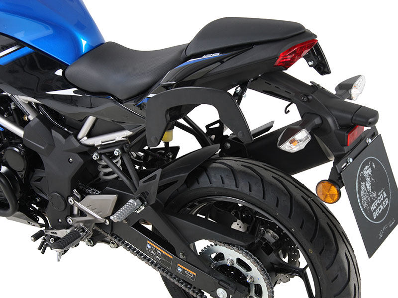 HEPCO＆BECKER ヘプコ＆ベッカー サイドソフトケースホルダー／C-Bow Z125 Ninja125 KAWASAKI カワサキ パニアケース 車体用バッグ・ケース(2.0)