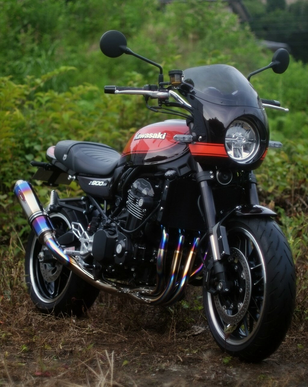 GULL CRAFT ガルクラフト BULLET BIKINI TYPE-C ビキニカウル Z900RS KAWASAKI カワサキ カウル関連 外装 カラー：キャンディトーンブラウン単色