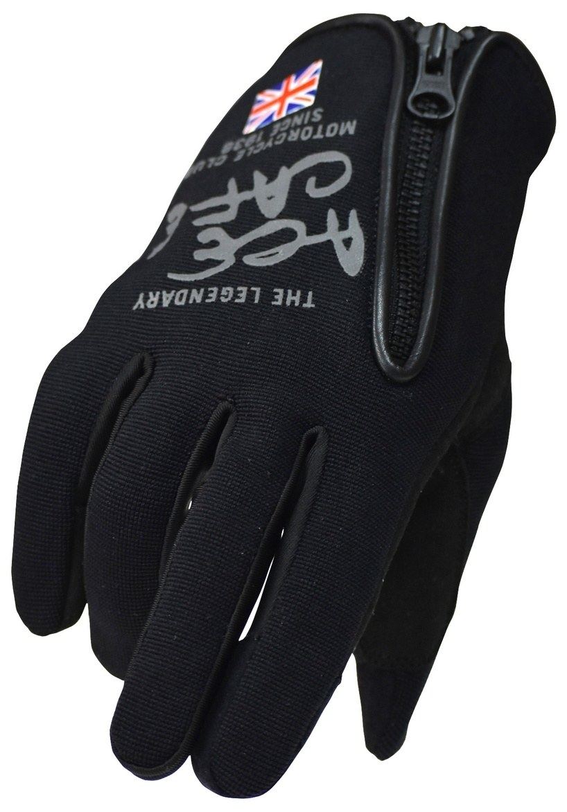 ACE CAFE LONDON エースカフェロンドン ZIP MESH GLOVE ジップメッシュグローブ