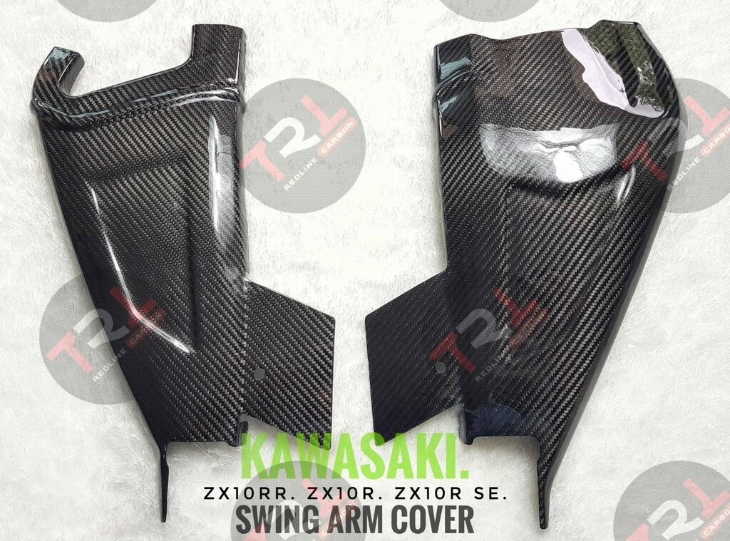 TRL Redline Carbon TRLレッドラインカーボン Swingarm cover ZX-10 ZX-10R レース専用モデル ZX-10RR ZX10R ZX10RR ZX10RR-ZX10R-ZX10RSE ZX10RSE KAWASAKI カワサキ スイングアームカバー・プロテクター 外装