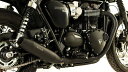 REMUS レムス CUSTOMテーパード スリップオンマフラー2本出し Bonneville T 120 Bonneville T 120 black TRIUMPH トライアンフ TRIUMPH トライアンフ サイレンサー素材：Stainless steel black