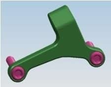 Fakie ファーキー Cable clutch holder Gentleman GPX クラッチケーブルホルダー 駆動系 カラー：Red