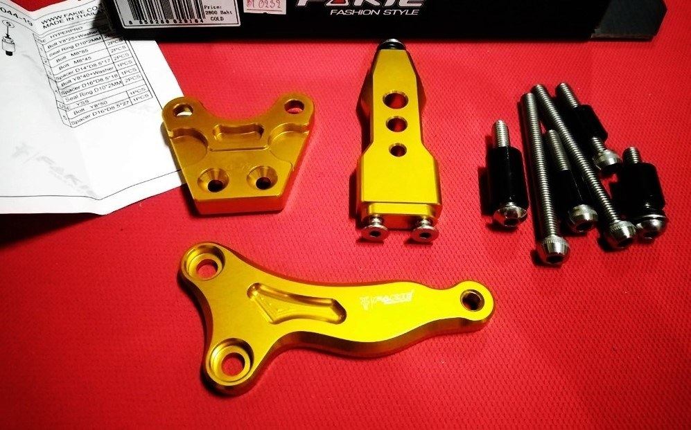 Fakie ファーキー Steering damper bracket CB650R HONDA ホンダ ステアリングダン...