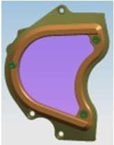 Fakie ファーキー Sprocket cover ZX-10R ZX10 KAWASAKI カワサキ スプロケットカバー 外装